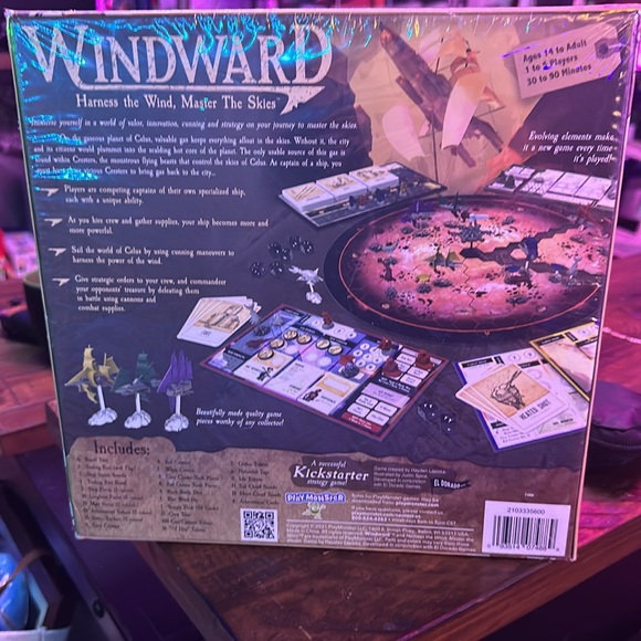NWT. Windward 1-5 player strategic board game. New in plastic never opened. - Picture 3 of 5